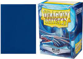 Dragon Shield Sleeves -  Blue Matte 100 Ct