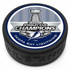 2021 Tampa Bay Lightning Stanley Cup Puck
