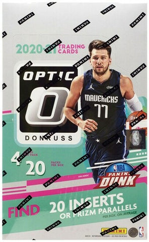 2020-21 NBA Panini Donruss Optic Retail box