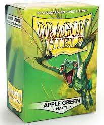 Dragon Shield Sleeves - Apple Green Matte 100 Ct