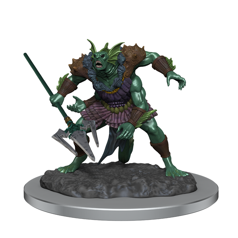 Sahuagin Baron - D&D Unpainted Minis