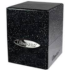 Ultra Pro Deck Box - Satin Cube Glitter Black