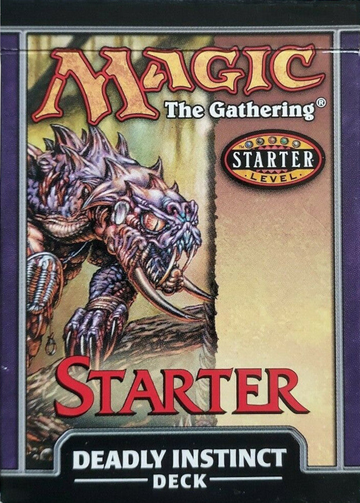 Starter 1999 - Theme Deck (Deadly Instinct)