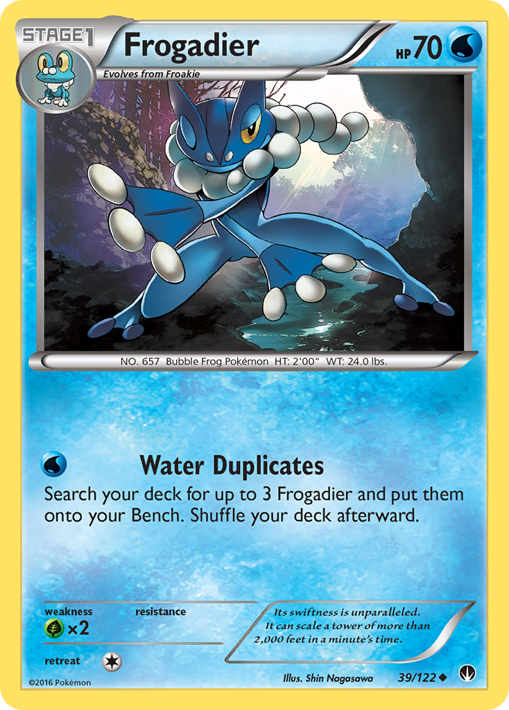 Frogadier (39/122) [XY: BREAKpoint]