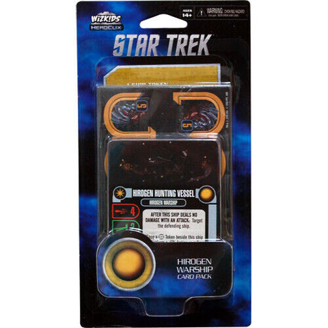 Star Trek Attack Wing Hirogen Warship Card Pack