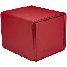 Ultra Pro Alcove Edge Deckbox 100  Red