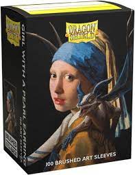 Dragon Shield Sleeves - Girl with Peral Earing
