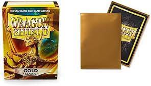 Dragon Shield Sleeves - Gold Classic 100 Ct