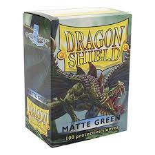 Dragon Shield Sleeves - Green Matte 100 Ct