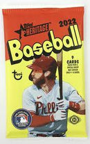 2022 Topps Heritage Baseball Hobby Packs