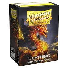 Dragon Shield - Lightening  Matte Dual Sleeves 100 Ct