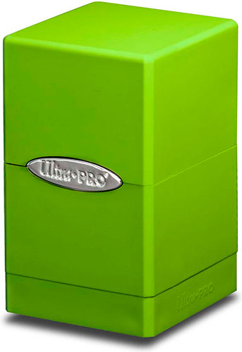 Ultra Pro Satin Tower Deckbox 100 Lime Green