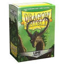 Dragon Shield Sleeves - Lime Matte 100 Ct