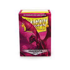 Dragon Shield Sleeves - Magenta Matte 100 Ct