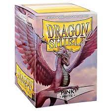 Dragon Shield Sleeves - Pink Matte 100 Ct