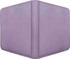 Ultra Pro 12 Pocket Zippered Pro Binder - Vivid Purple
