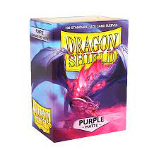 Dragon Shield Sleeves - Purple Matte 100 Ct