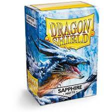 Dragon Shield Sleeves - Sapphire Matte 100 Ct