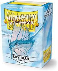 Dragon Shield Sleeves - Sky Blue Matte 100 Ct