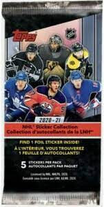 Topps - 2020-21 NHL Stickers