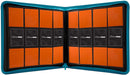 Ultra Pro 12 Pocket Zipper Binder (480) - Vivid Teal